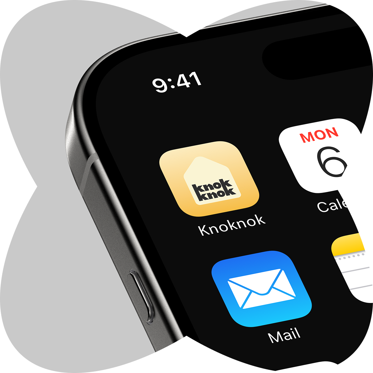 Phone app icon screen