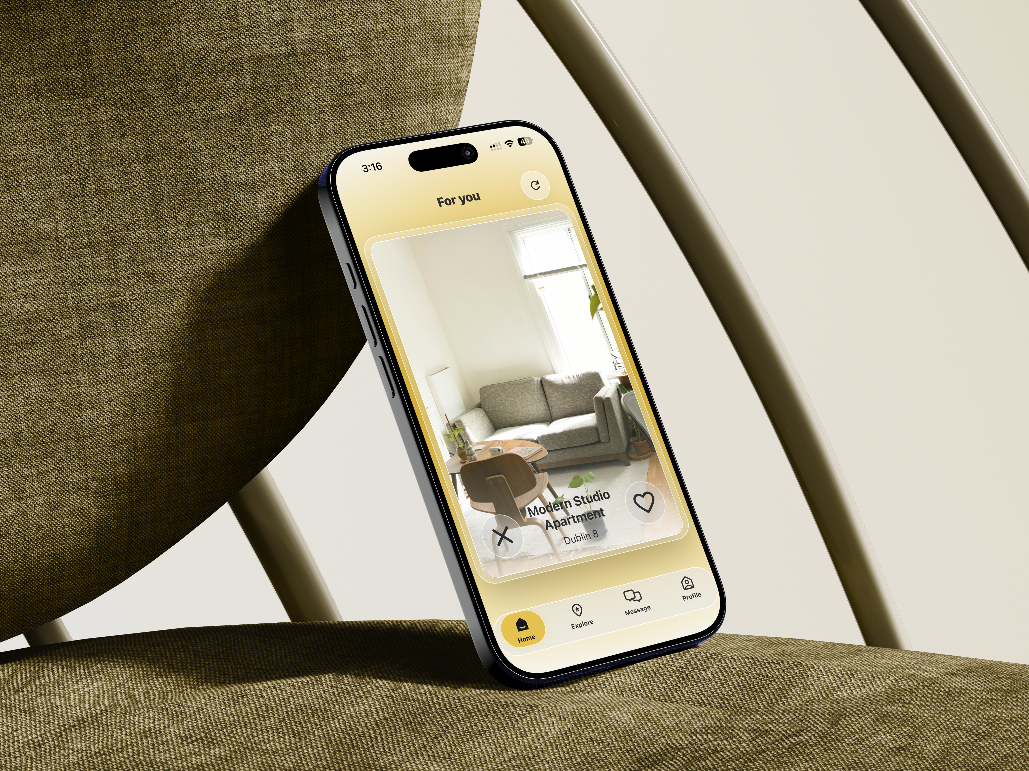 KnockKnock app mockup